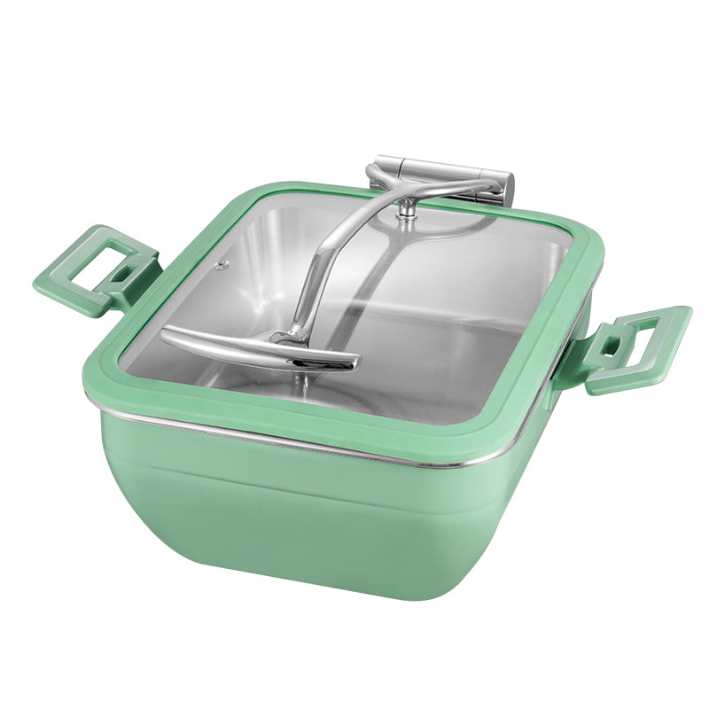 Edicel  6L Rectangular Multi-Position Stay-Open Lid Chafing Dish for Hotel Buffet Serving (Copy)