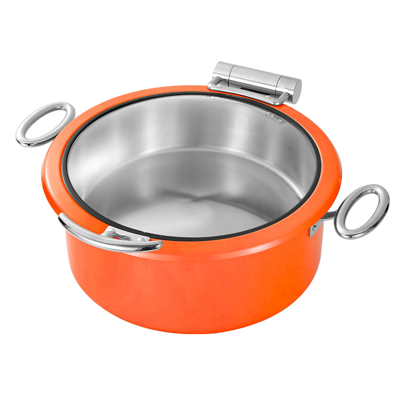 Edicel 5L Rectangular Stainless Steel Soft-close Chafing Dish | Alcohol Water Bath Food Warmer for Catering (Copy)