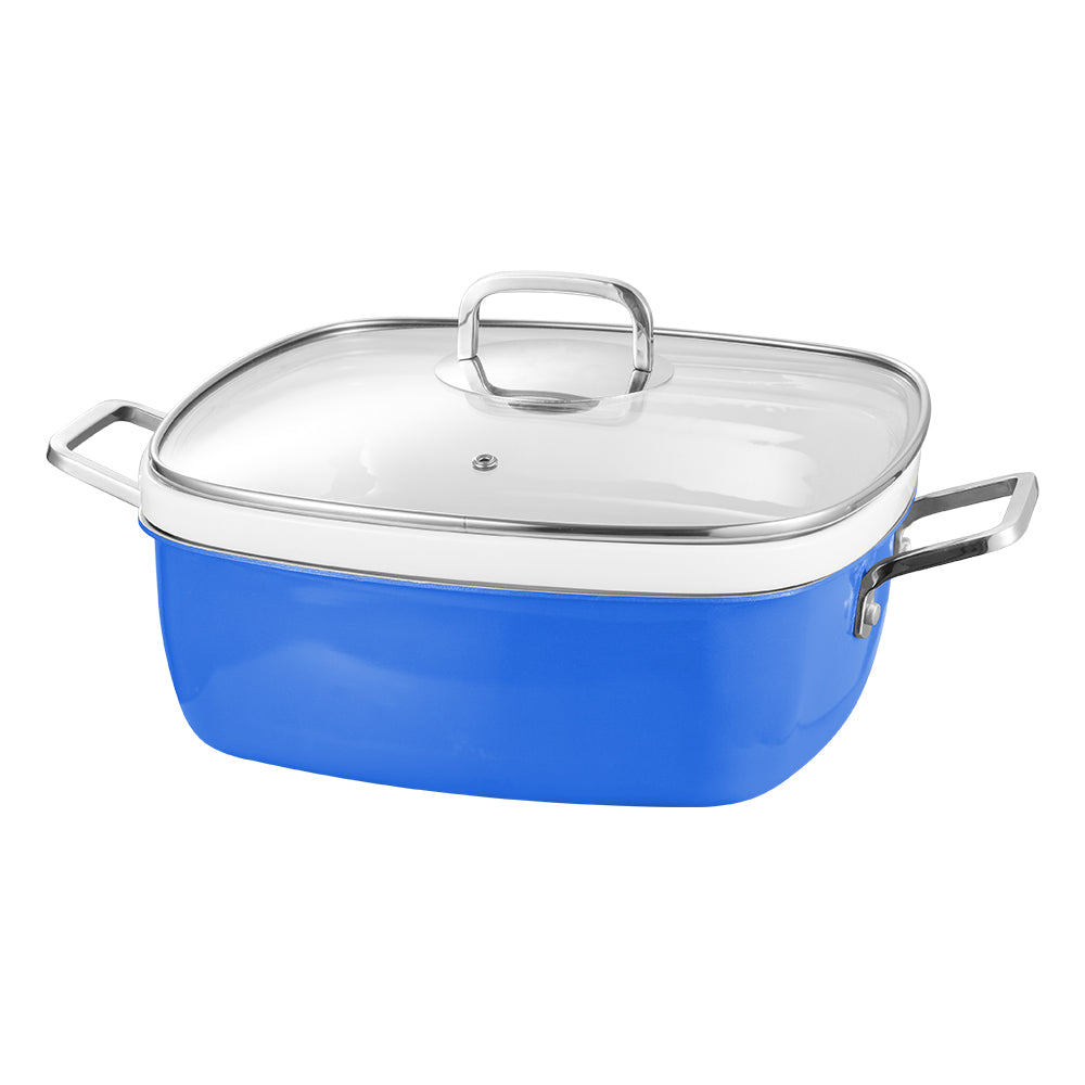Edicel Square Stainless Steel Chafing Dish  | Hotel Buffet Food Warmer