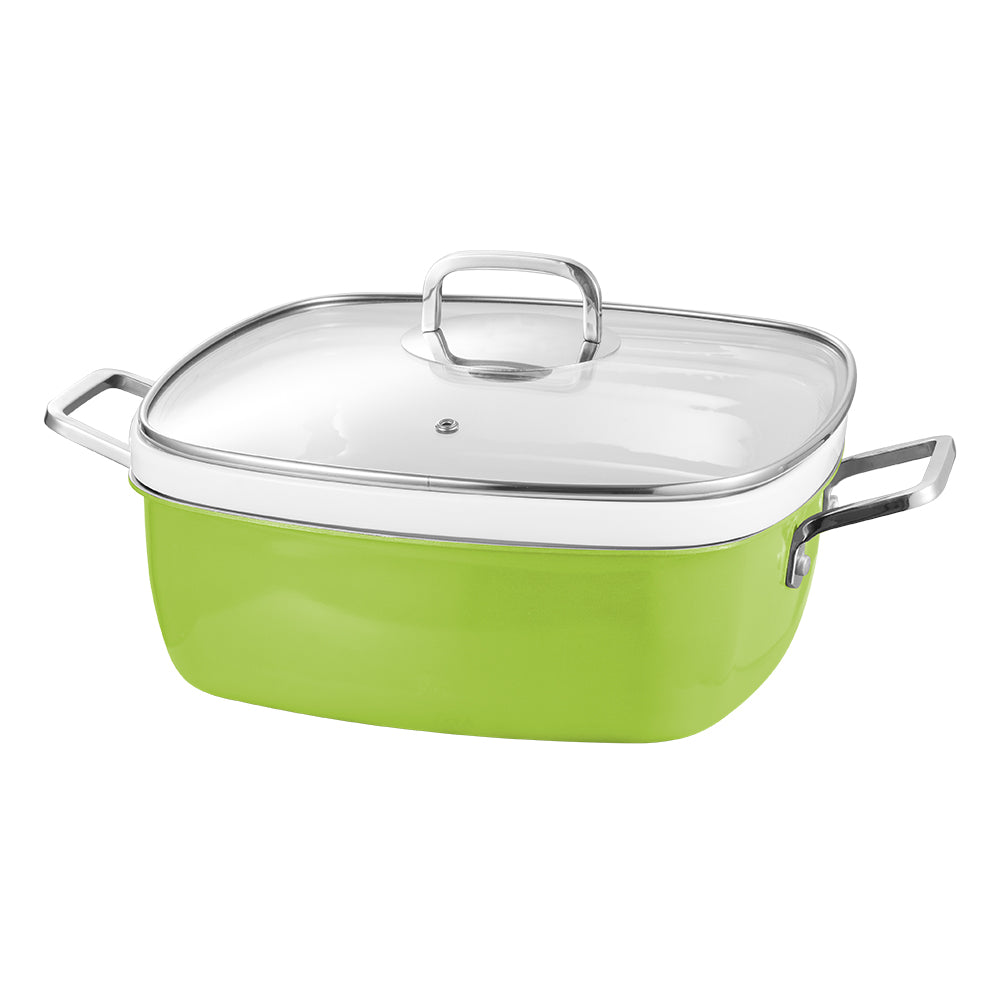 Edicel Square Stainless Steel Chafing Dish  | Hotel Buffet Food Warmer