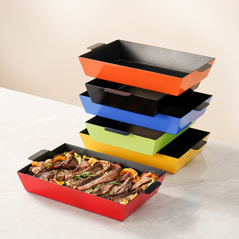 Rectangular Stainless Steel Buffet Food Pan for Hotel Banquet Catering
