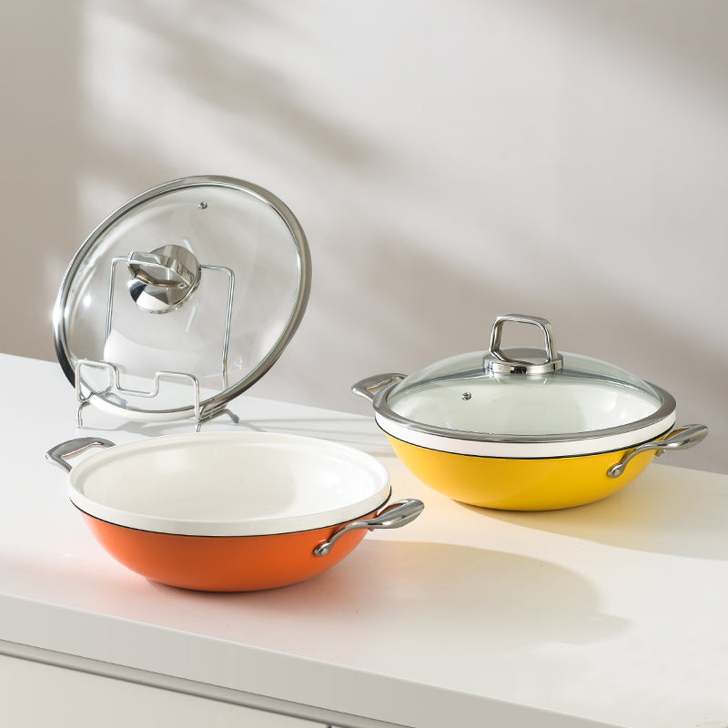 Edicel  3.3L Stainless Steel Chafing Dish Set | Multi-Color Buffet Food Warmer for Catering & Events