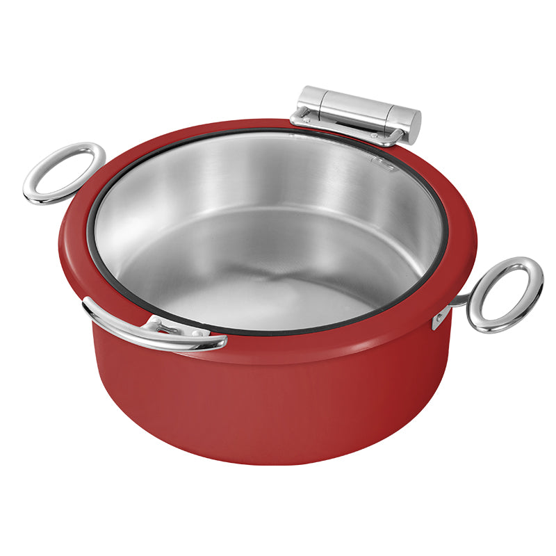 Edicel 5L Rectangular Stainless Steel Soft-close Chafing Dish | Alcohol Water Bath Food Warmer for Catering (Copy)