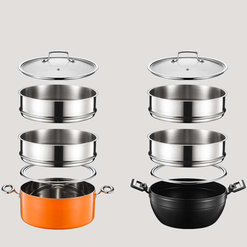 Commercial Food Steamer | 304 Stainless Steel Buffet Steamer for Catering & Serving