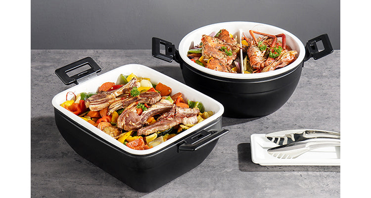 Edicel 5L Insert Lid Round Stainless Steel Chafing Dish for Hotel Buffet & Catering