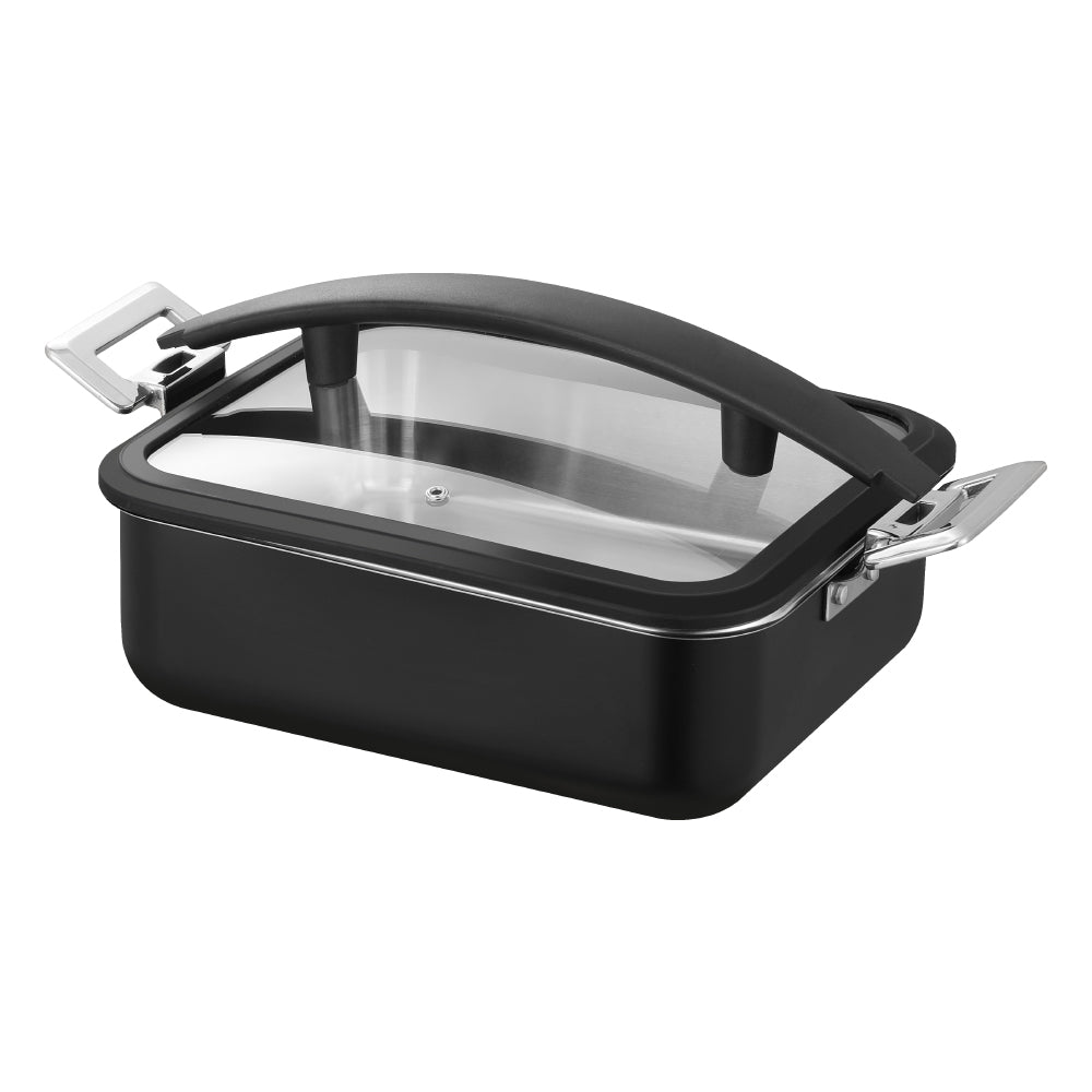 5L Insert Lid Round Stainless Steel Chafing Dish for Hotel Buffet & Catering