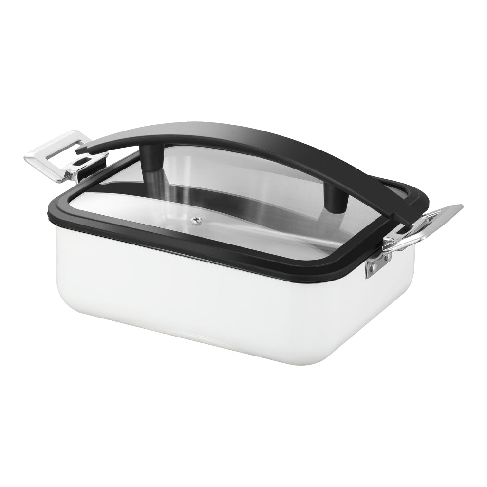 5L Insert Lid Round Stainless Steel Chafing Dish for Hotel Buffet & Catering