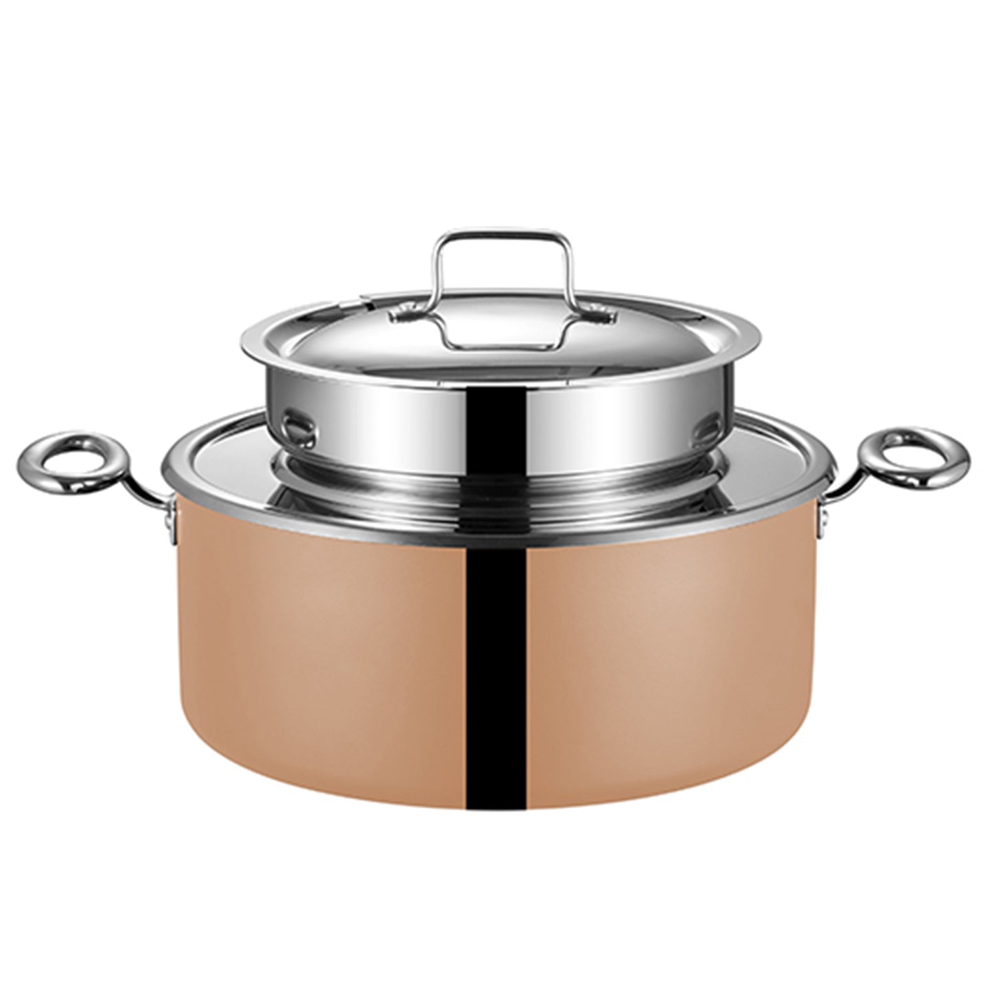 Edicel 6L Commercial Soup Warmer | Stainless Steel Electric Food Warmer for Hotel Buffet