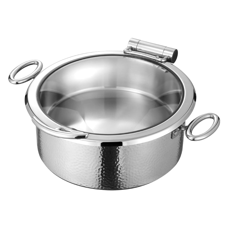 Edicel 5L Rectangular Stainless Steel Soft-close Chafing Dish | Alcohol Water Bath Food Warmer for Catering (Copy)