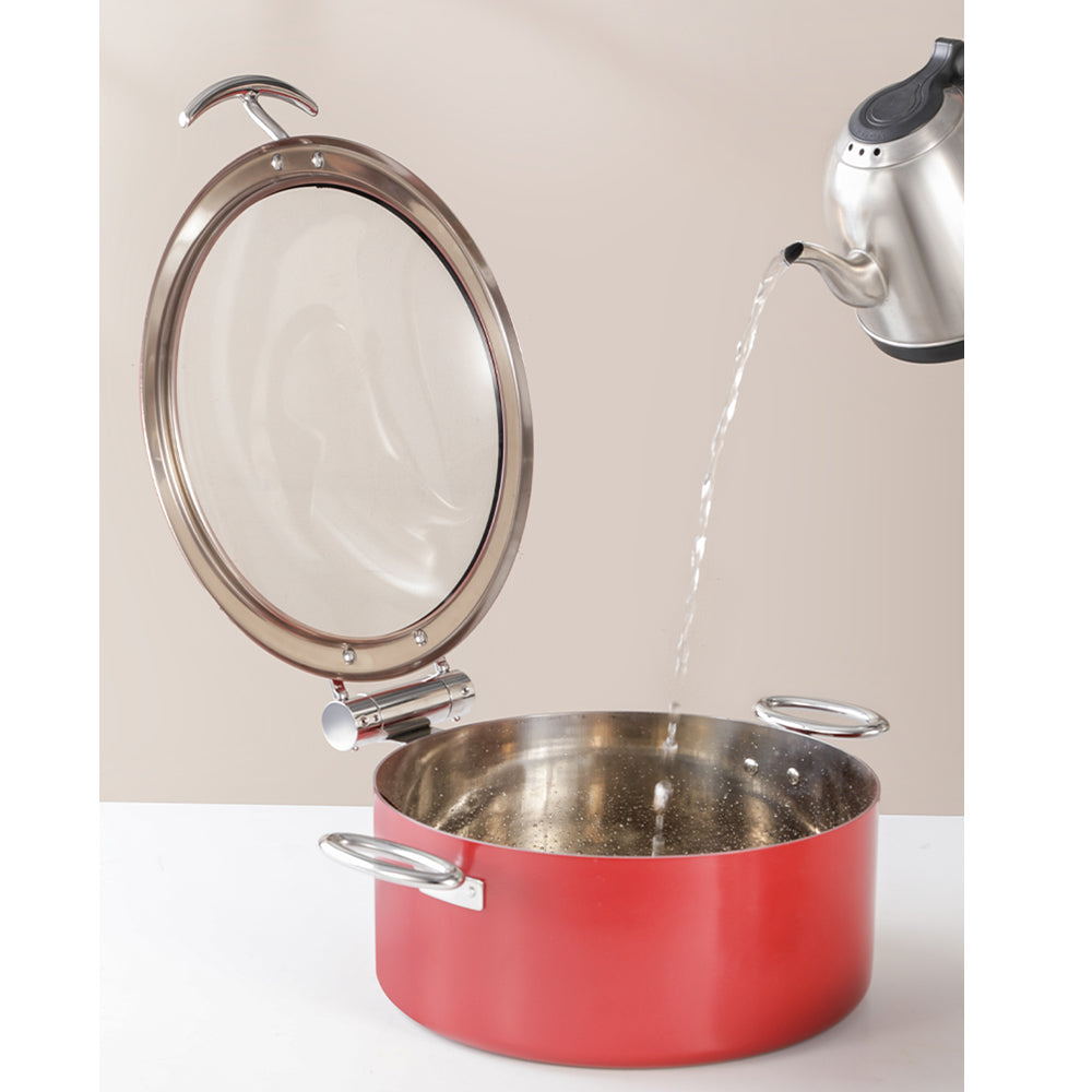 Edicel 5L Rectangular Stainless Steel Soft-close Chafing Dish | Alcohol Water Bath Food Warmer for Catering (Copy)