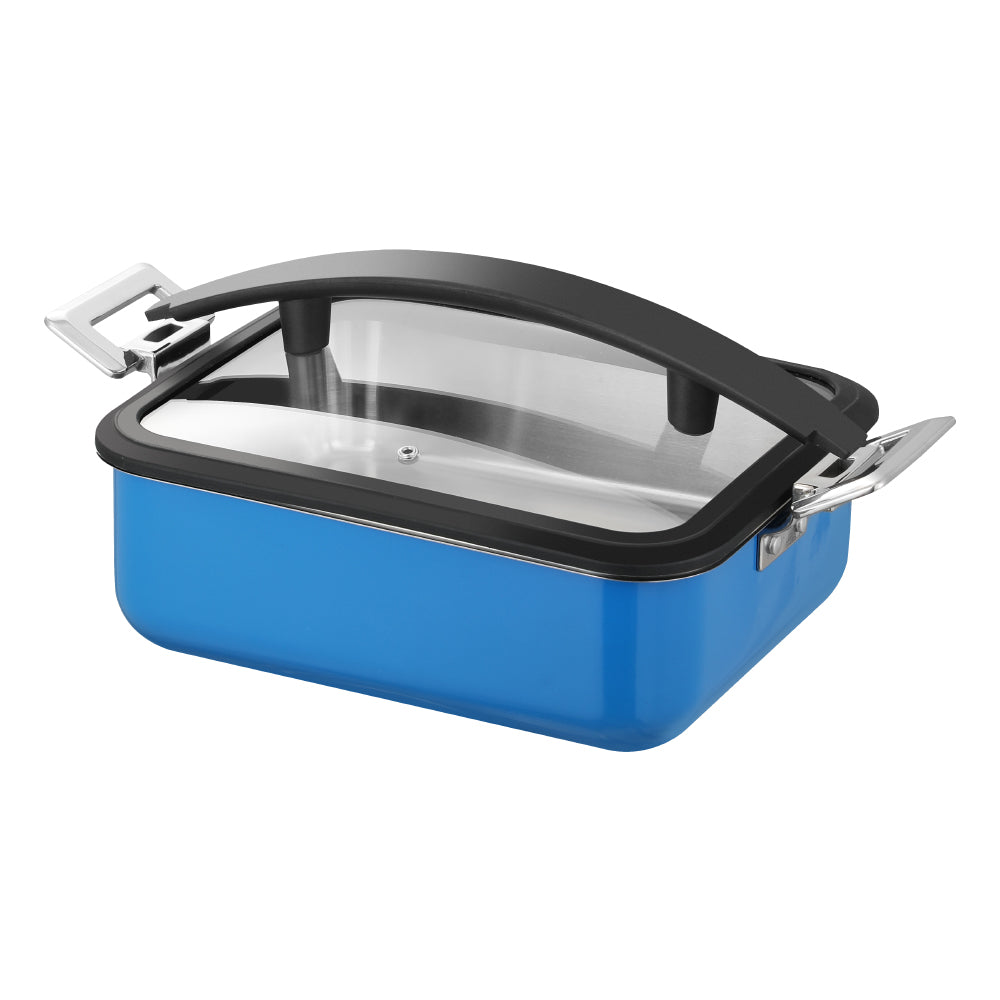 5L Insert Lid Round Stainless Steel Chafing Dish for Hotel Buffet & Catering