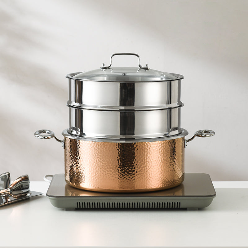 Commercial Food Steamer | 304 Stainless Steel Buffet Steamer for Catering & Serving