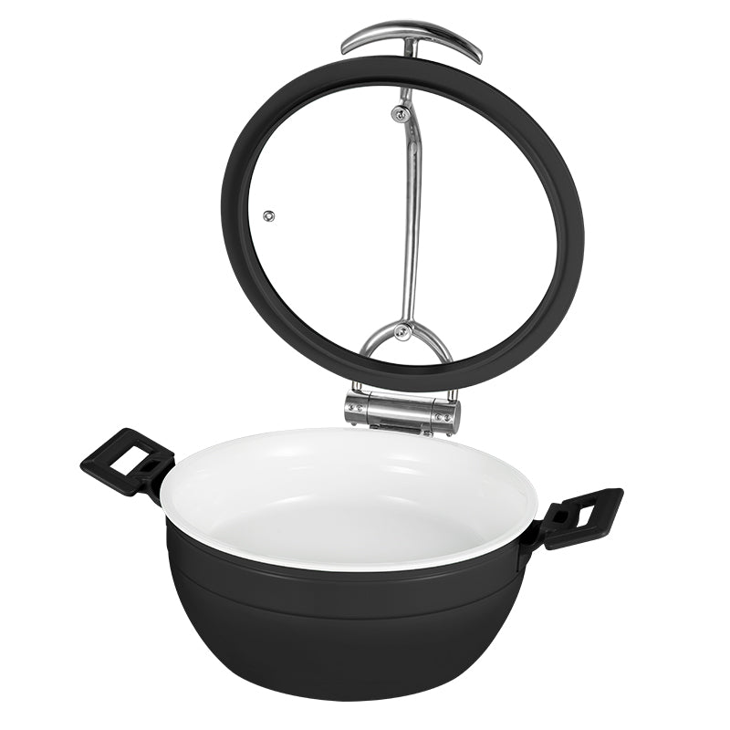 Edicel  6L Rectangular Multi-Position Stay-Open Lid Chafing Dish for Hotel Buffet Serving (Copy)