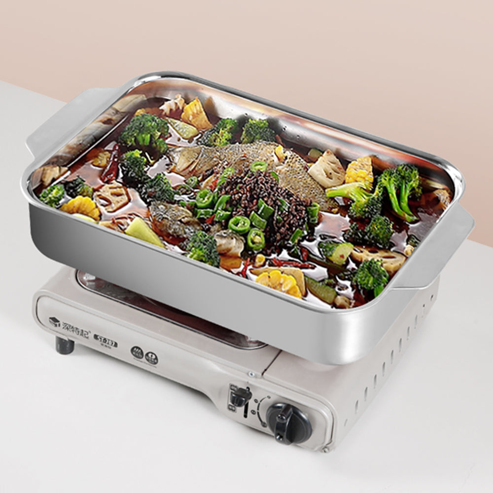 Edicel Commercial Stainless Steel Buffet Food Pan for Hotel Banquet & Catering Service