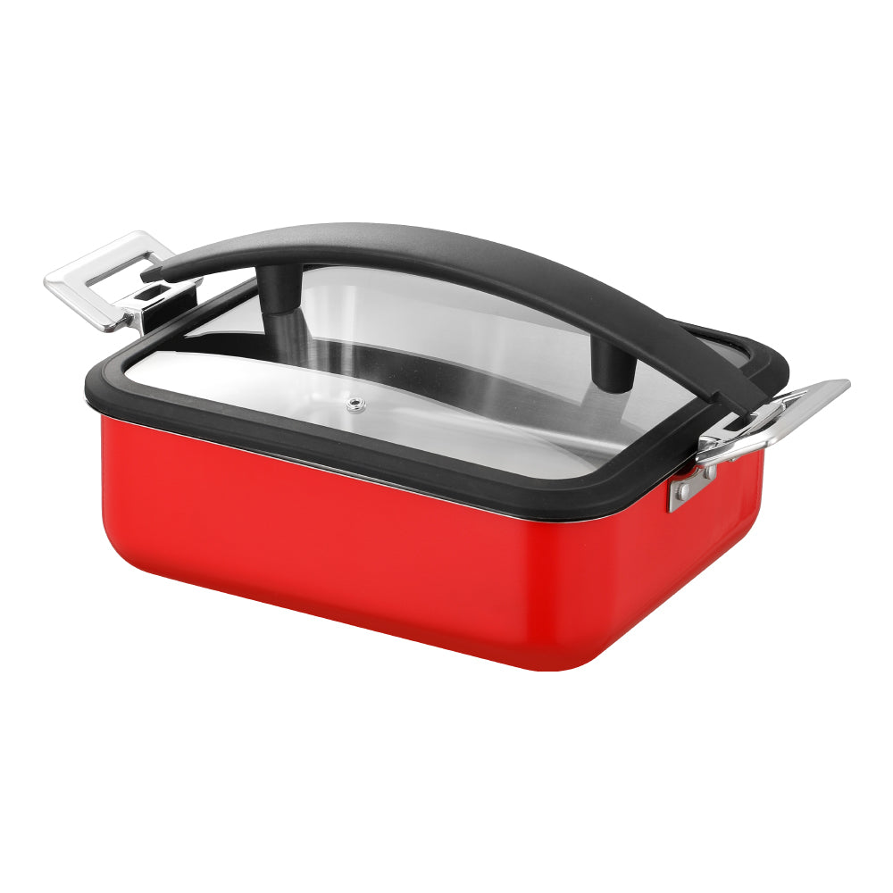 5L Insert Lid Round Stainless Steel Chafing Dish for Hotel Buffet & Catering