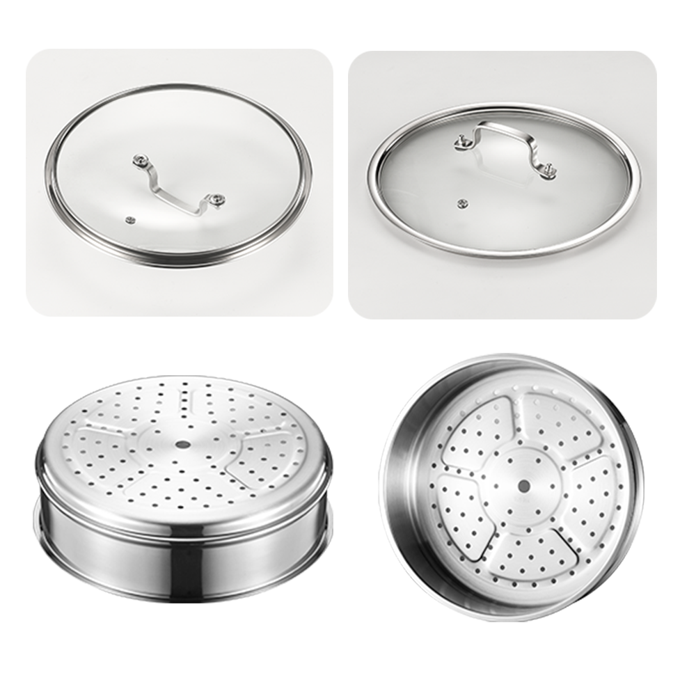 Commercial Food Steamer | 304 Stainless Steel Buffet Steamer for Catering & Serving