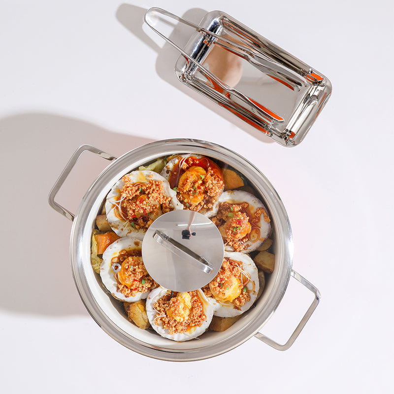 Edicel Square Stainless Steel Chafing Dish  | Hotel Buffet Food Warmer