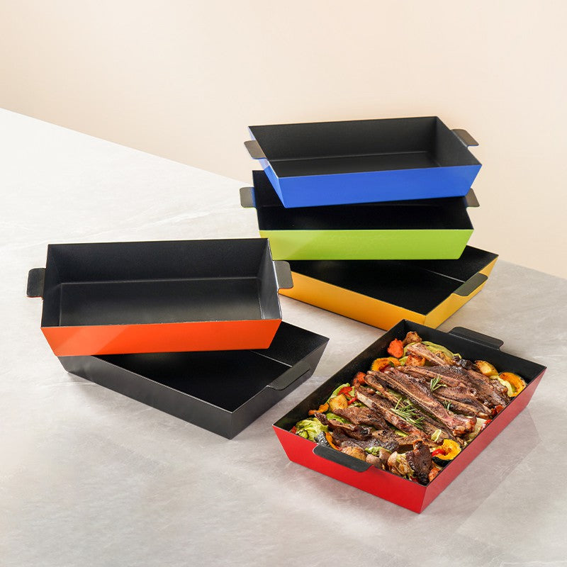 Rectangular Stainless Steel Buffet Food Pan for Hotel Banquet Catering