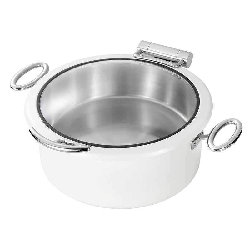 Edicel 5L Rectangular Stainless Steel Soft-close Chafing Dish | Alcohol Water Bath Food Warmer for Catering (Copy)