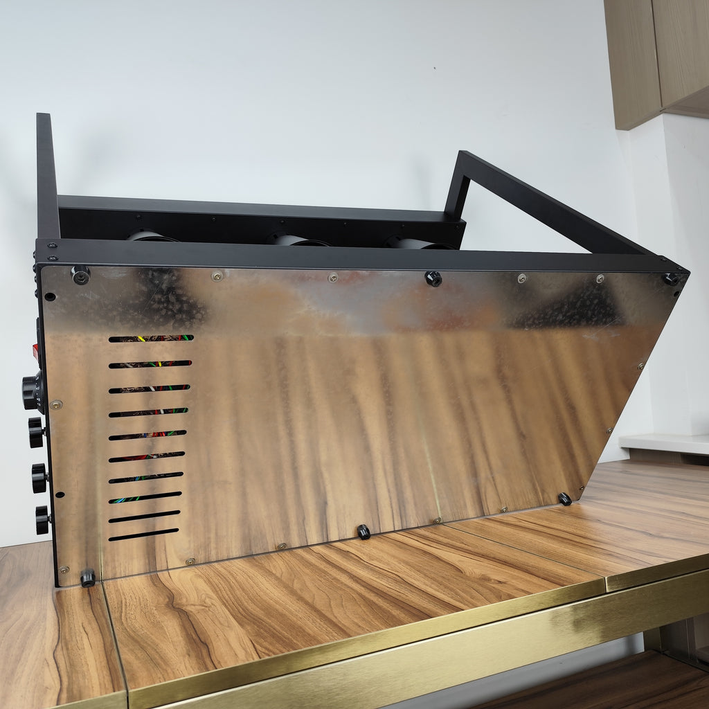 Edicel Triple Head Infrared Heat Lamp Station | Buffet & Catering Warming