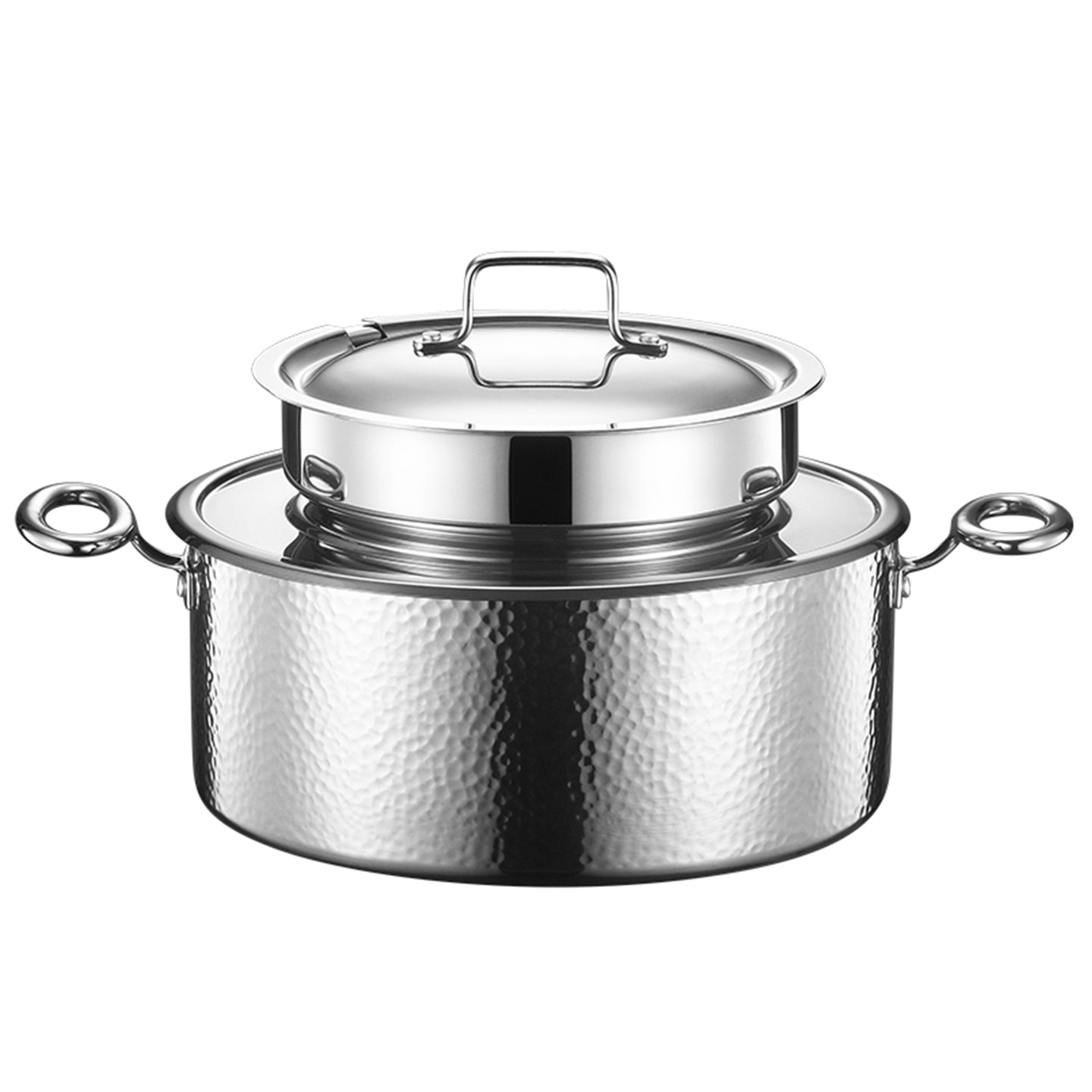 Edicel 6L Commercial Soup Warmer | Stainless Steel Electric Food Warmer for Hotel Buffet