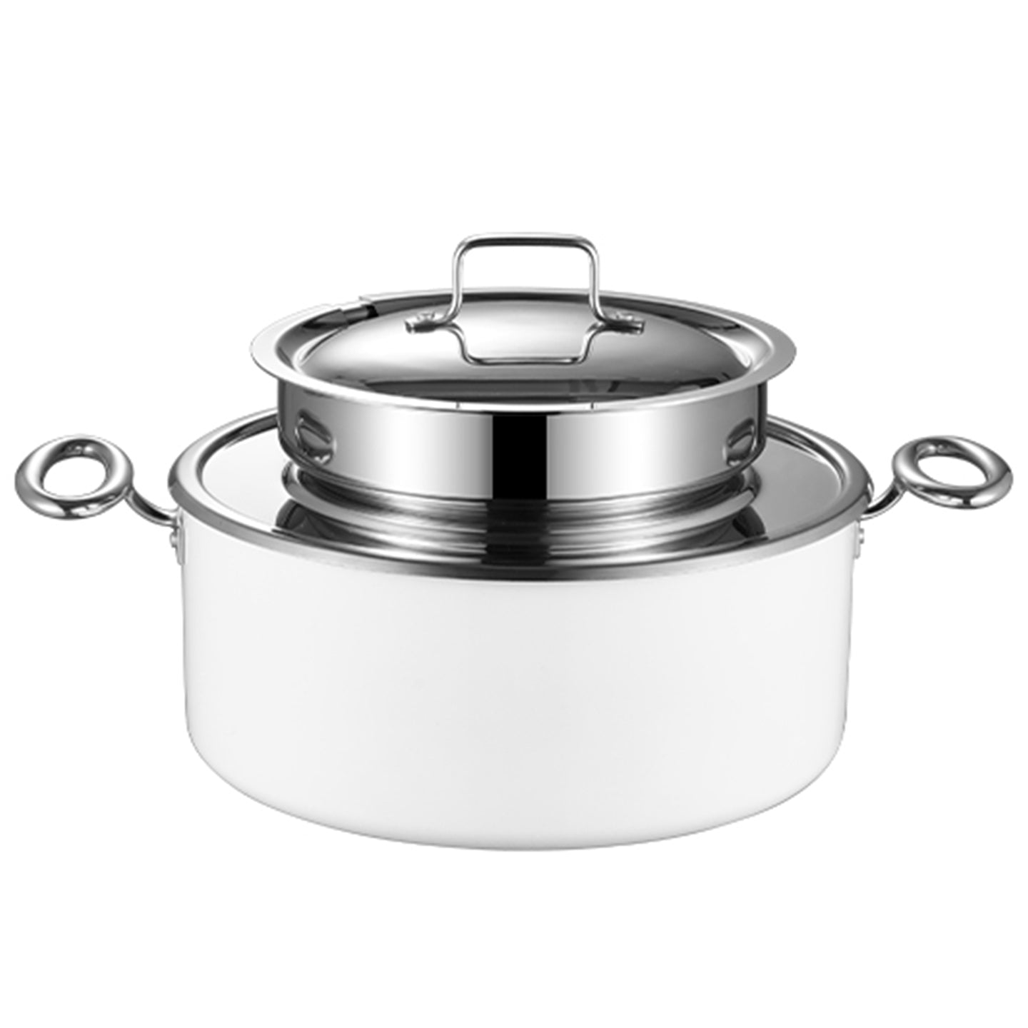Edicel 6L Commercial Soup Warmer | Stainless Steel Electric Food Warmer for Hotel Buffet